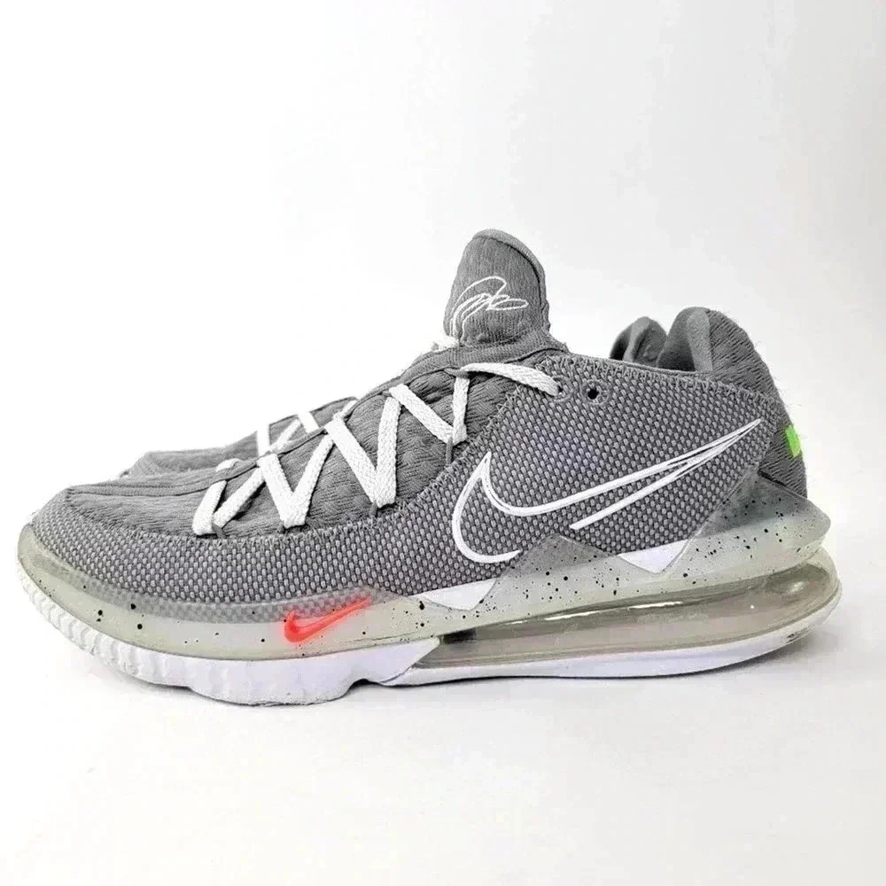 Nike LeBron 17 Low 'Particle Grey' - 10.5 - Picture 3 of 9